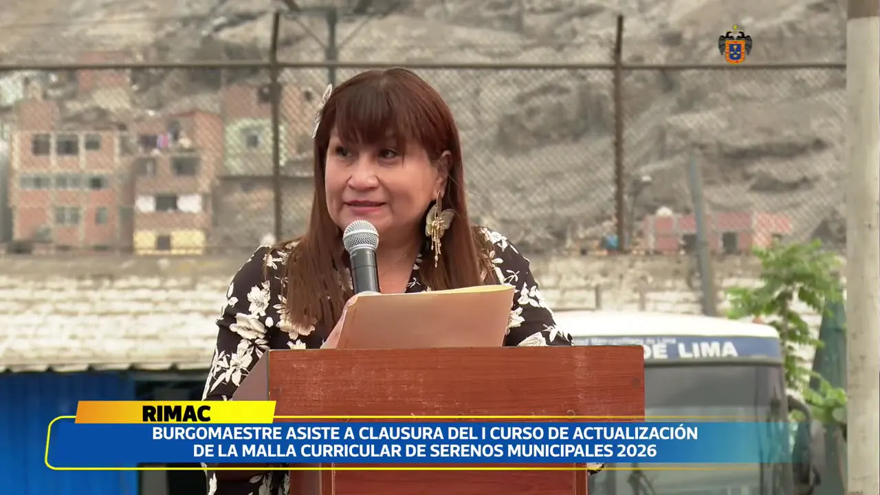 Reproducir: Clausura del I Curso de actualización de Serenos Municipales 2026 | 11 de febrero