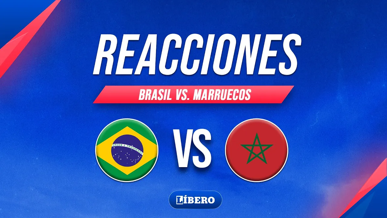 Reproducir: BRASIL VS MARRUECOS EN VIVO | FECHA 1 GRUPO C | #MundialxLíbero