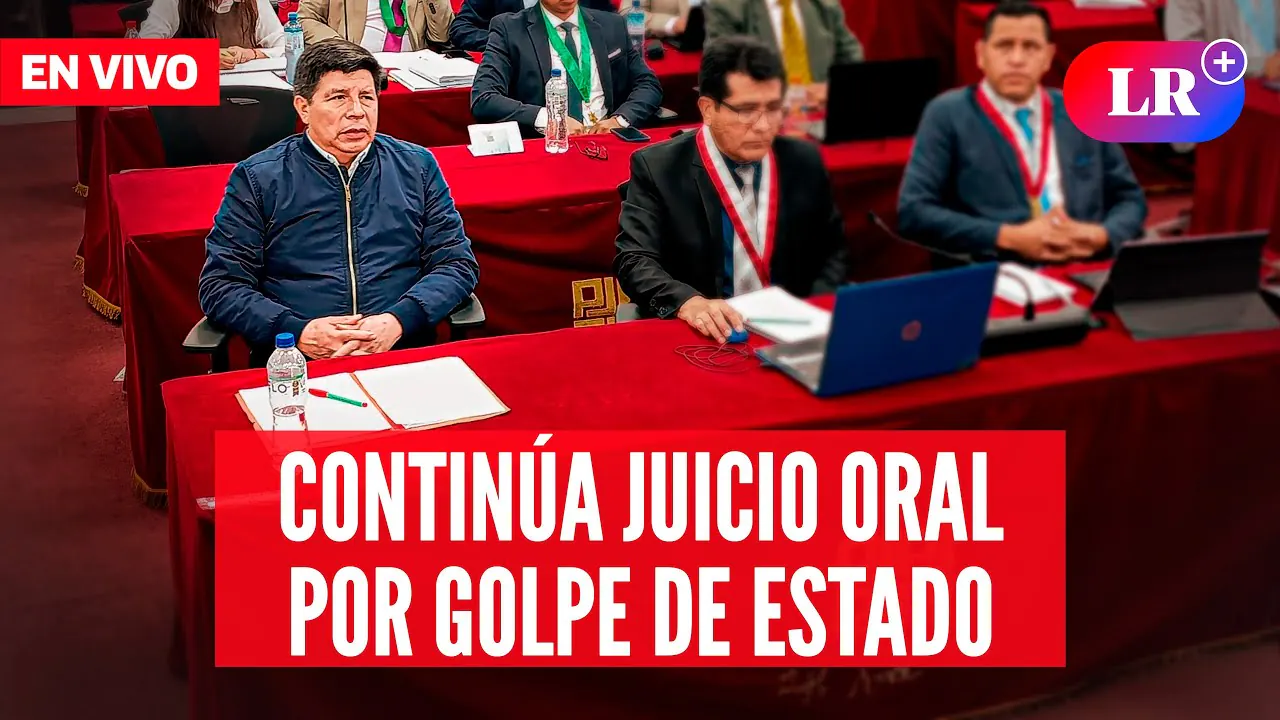 Reproducir: 🔴 PEDRO CASTILLO EN VIVO HOY: JUICIO POR GOLPE DE ESTADO CONTINÚA EN BARBADILLO | #EnDirectoLR