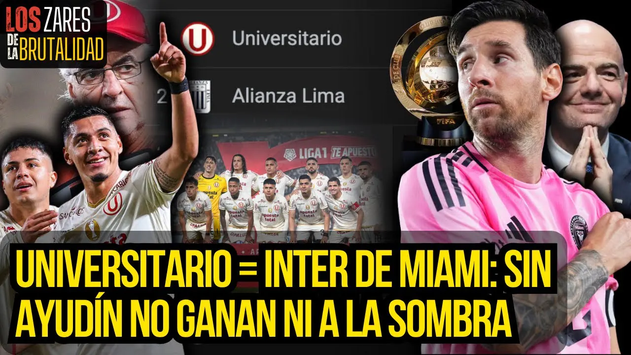 Reproducir: UNIVERSITARIO APLASTA 5-0 A ADT CON GOLES DE CONCHA, INGA, VALERA, VÉLEZ Y RIVERA