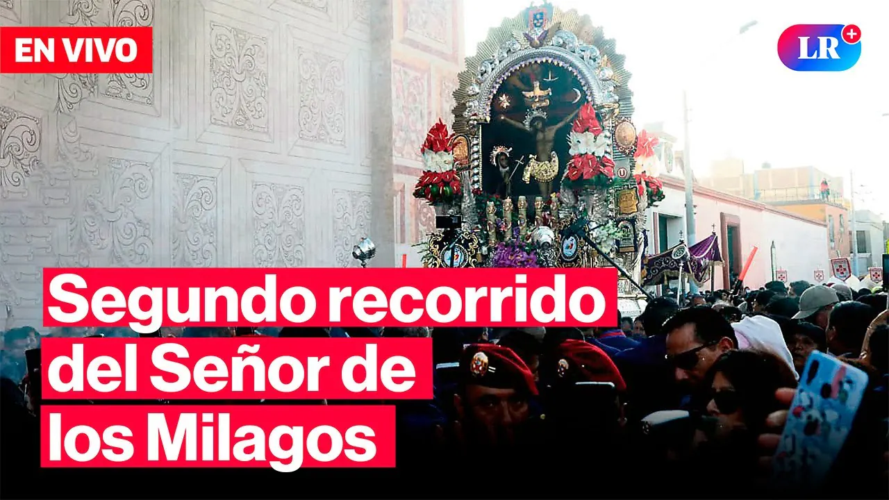 Reproducir: 🔴 SEÑOR de los MILAGROS hoy: Segundo recorrido