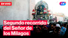 SEÑOR de los MILAGROS hoy: Segundo recorrido