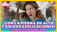 LAURA SPOYA REAPARECE CON LA PIERNA EN ALTO Y SIN DAR EXPLICACIONES #showpe