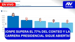 Fe de Erratas: ¡ONPE SUPERA EL 77% DEL CONTEO Y LA CARRERA PRESIDENCIAL SIGUE ABIERTA! - ATV+