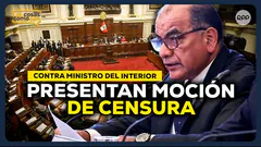 PRESENTAN MOCIÓN DE CENSURA CONTRA EL MINISTRO DEL INTERIOR MARITZA CANALES EN LAS COSAS COMO SON