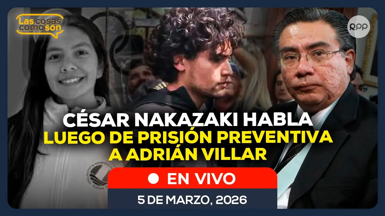 Reproducir: 🎙️EXCLUSIVA: César Nakazaki habla luego que el PJ impusiera prisión preventiva a Adrián Villar