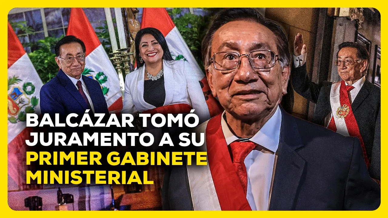 Reproducir: 🔴 EN VIVO | JOSÉ MARÍA BALCÁZAR TOMA JURAMENTO A SU NUEVO GABINETE MINISTERIAL #RPPESPECIALES