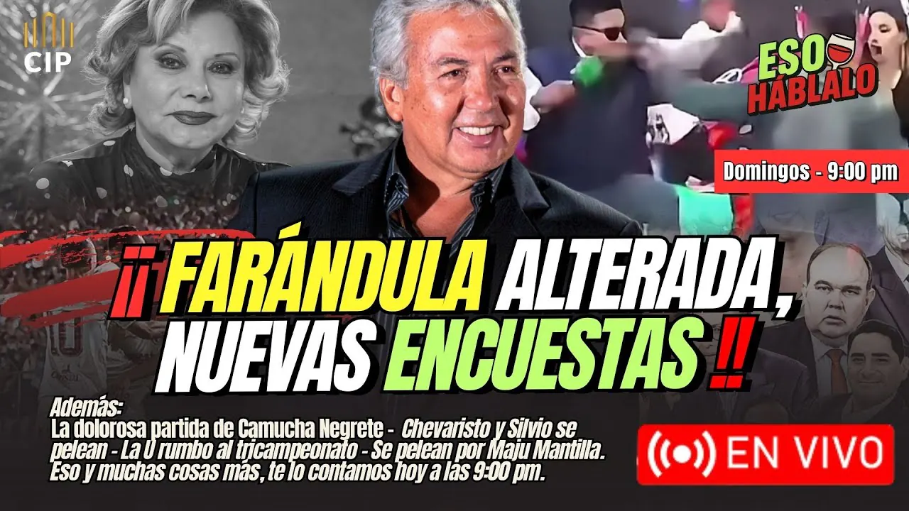 Reproducir: FARÁNDULA ALTERADA | NUEVAS ENCUESTAS | LA U X EL TRI | CHEVARISTO Y SILVIO SE PELEAN | ESO HÁBLALO