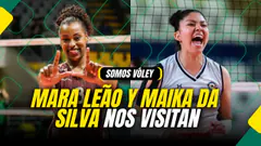 SOMOS VÓLEY: MARA LEÃO Y MAIKA DA SILVA NOS VISITAN PARA HABLAR DE LA LIGA PERUANA DE VÓLEY