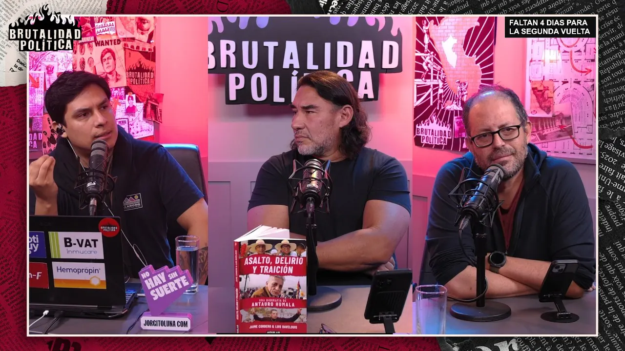 Reproducir: LUIS DAVELOUIS Y JAIME CORDERO EN BRUTALIDAD POLÍTICA | #BRUTALIDADPOLÍTICA