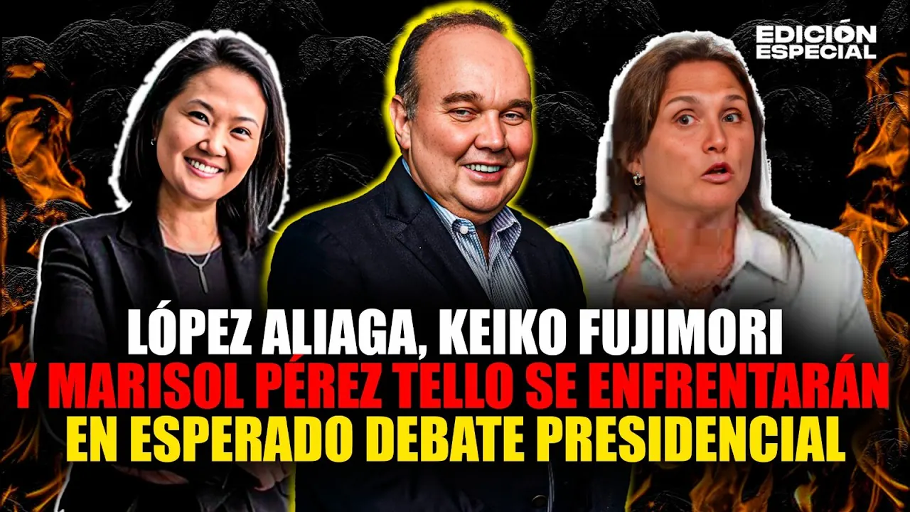 Reproducir: #EnVivo Rafael López Aliaga y Keiko Fujimori se verán las caras en nuevo debate presidencial