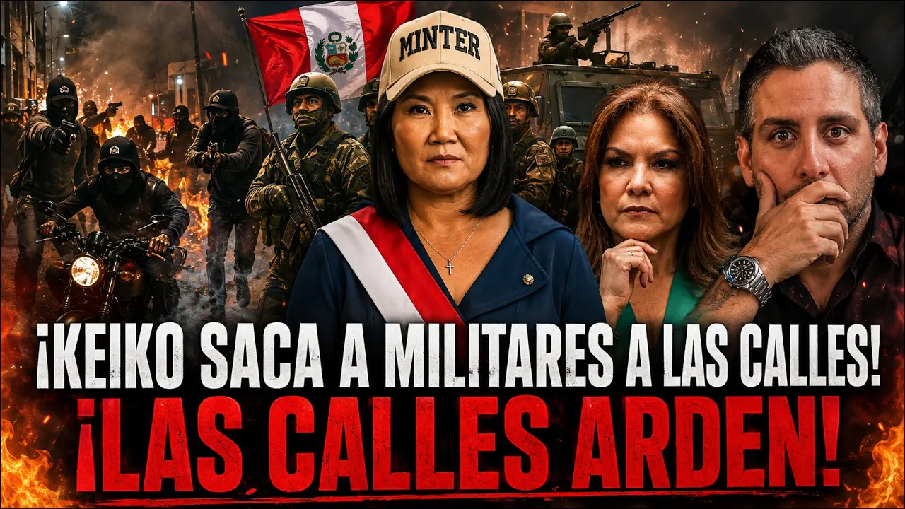 Reproducir: ¡KEIKO SACA A LOS MILITARES A LA CALLE! - NOTICIAS RANDOM