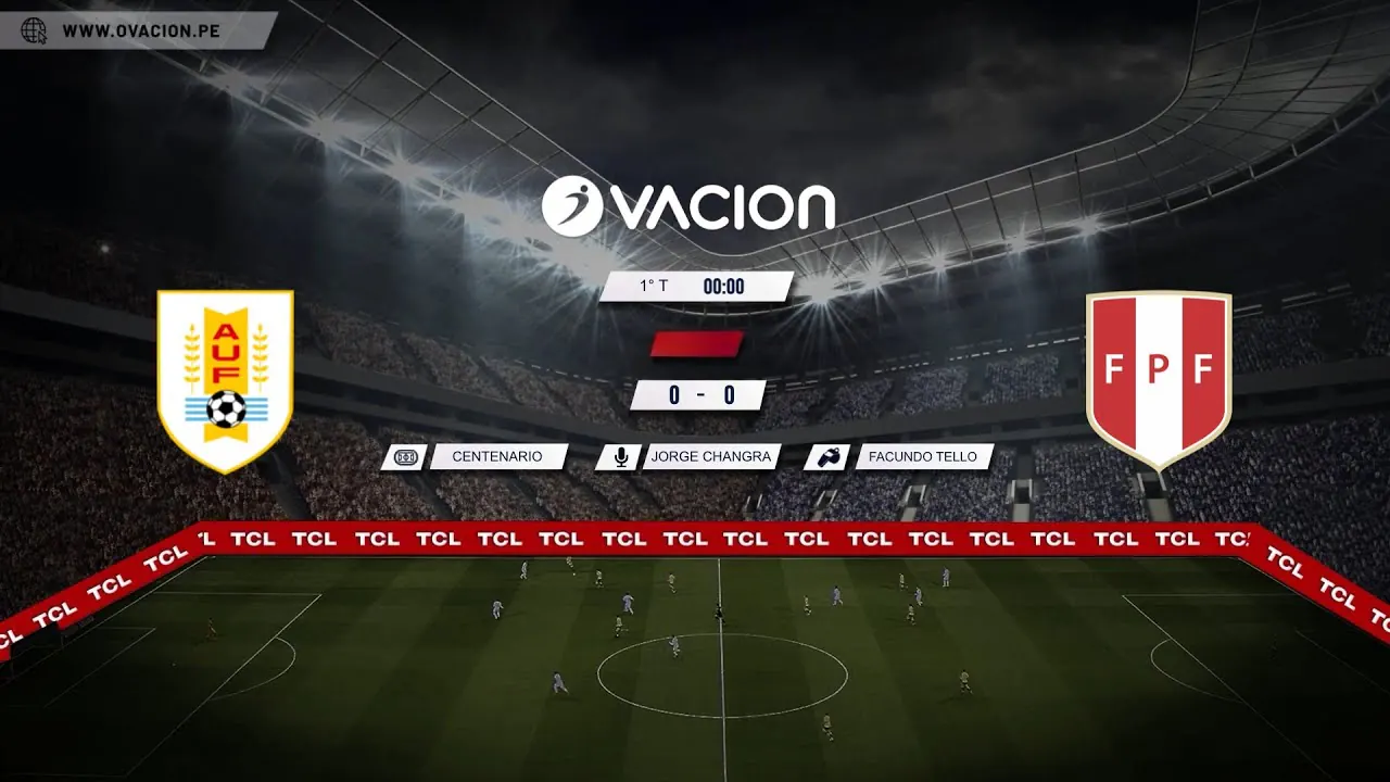 Reproducir: Uruguay vs Perú por RADIO OVACION 🔴 #ENVIVO | ELIMINATORIAS
