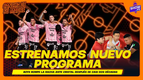 !ESTRENAMOS NUEVO PROGRAMA EN SHOW PE! | SPORT BOYS ROMPE LA RACHA ANTE CRISTAL DESPUÉS DE 19 AÑOS