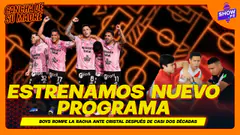 !ESTRENAMOS NUEVO PROGRAMA EN SHOW PE! | SPORT BOYS ROMPE LA RACHA ANTE CRISTAL DESPUÉS DE 19 AÑOS