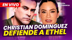 EN VIVO - CHRISTIAN DOMÍNGUEZ DEFIENDE A ETHEL POZO | DETRÁS DE CÁMARAS – Panamericana TV