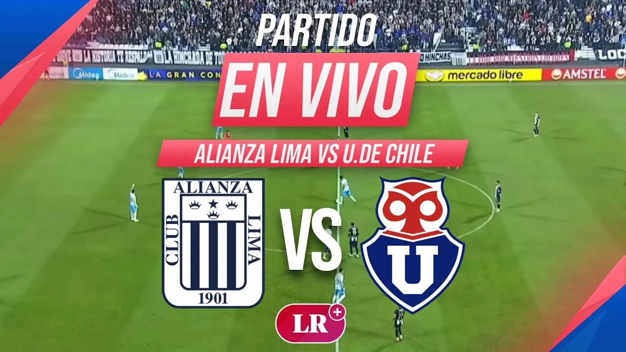 Reproducir: 🔴 ALIANZA LIMA VS U. DE CHILE EN VIVO CUARTOS DE FINAL IDA- COPA SUDAMERICANA 2025