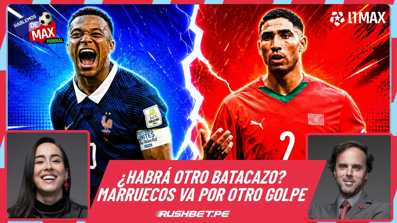 Reproducir: 🔴¿HABRÁ OTRO BATACAZO? MARRUECOS VA POR OTRO GOLPE: ELIMINAR A FRANCIA | HABLEMOS DE MAX-EN VIVO
