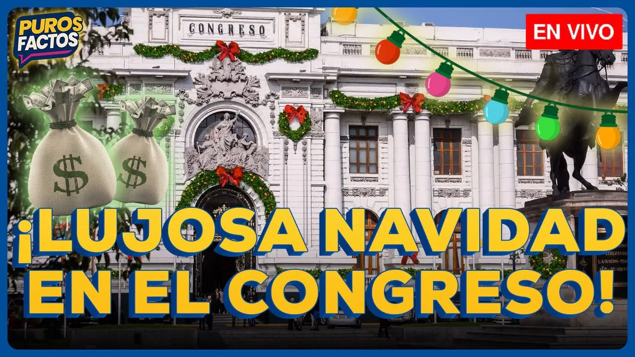 Reproducir: 🚨 #ENVIVO | ¡NAVIDAD DE LUJO! CONGRESISTAS RECIBIRÁN S/46 900 EN DICIEMBRE #PUROSFACTOS