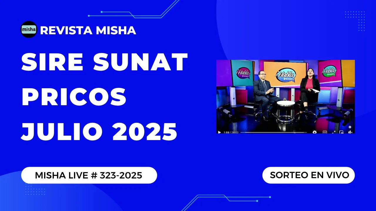 Reproducir: SIRE SUNAT PRICOS JULIO 2025