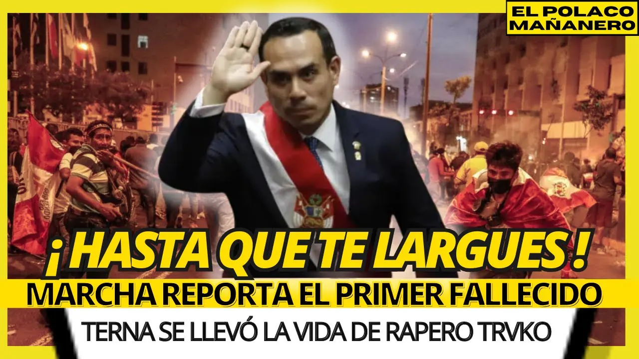 Reproducir: ¡QUE SE LARGUEN TODOS! : MARCHA PARALIZA AL PERÚ - HOY TAMBIÉN HAY MOVILIZACIÓN
