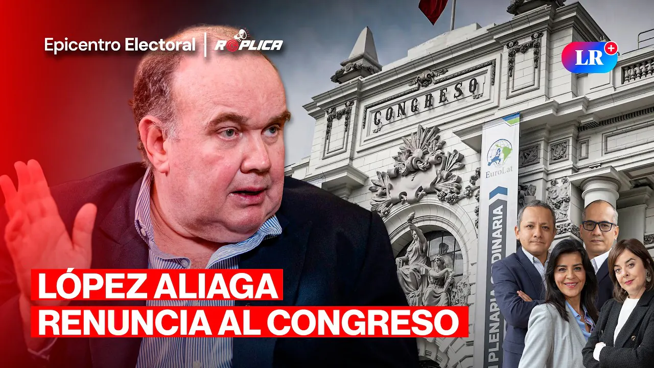 Reproducir: RAFAEL LÓPEZ ALIAGA ANUNCIA QUE NO ASUMIRÁ COMO SENADOR | RÉPLICA