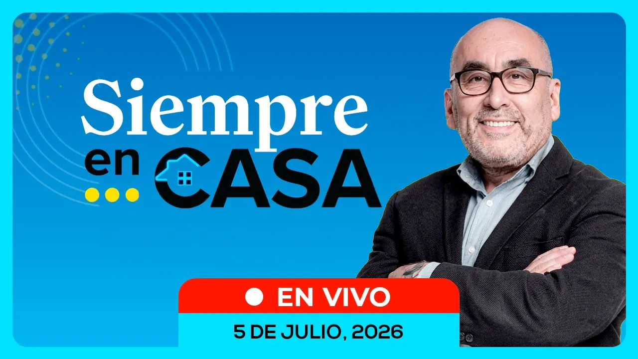 Reproducir: 📲🔴EN VIVO | SIEMPRE EN CASA: SALUD Y CULTURA POR RPP (5/07/26)
