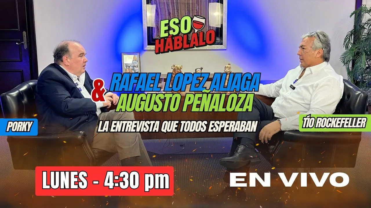 Reproducir: RAFAEL LOPEZ ALIAGA & TÍO ROCKEFELLER l CARA A CARA