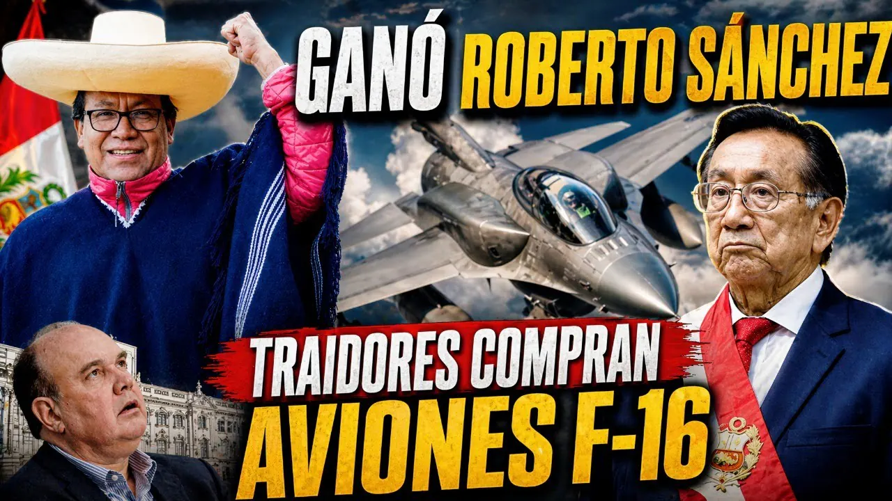 Reproducir: ¡Ganó Roberto Sánchez | Porky arremete contra JNE y ONPE | Compran aviones a la fuerza  - 23 abril