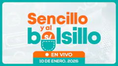#ENVIVO SENCILLO AL BOLSILLO 10/01/26 #SENCILLOYALBOLSILLO