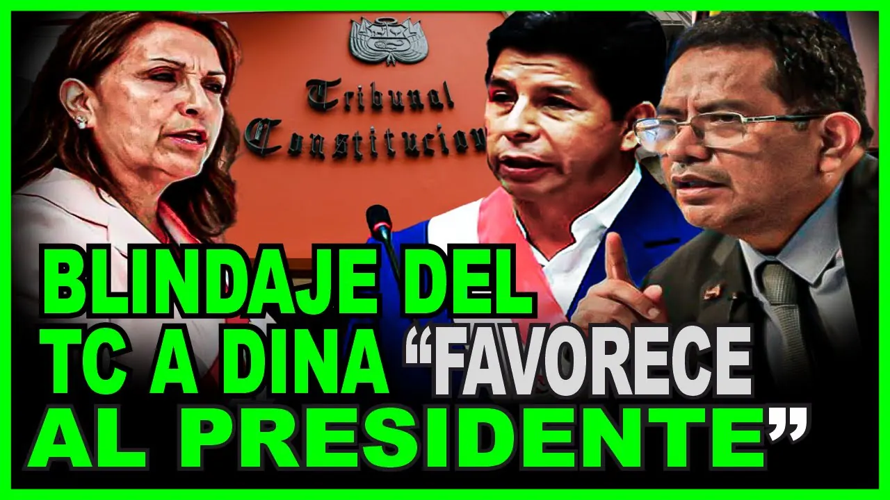 Reproducir: Blindaje a Dina del TC! alcances en favor de P. Castillo! responde el abg. Eduardo Pachas