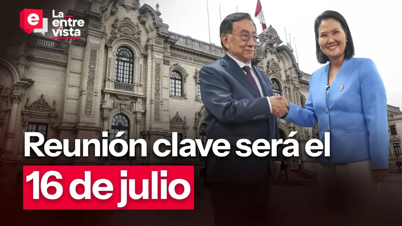 Reproducir: Presidente Balcázar y Keiko Fujimori volverán a verse el jueves 16 | "La Entrevista" | 10/07/2026