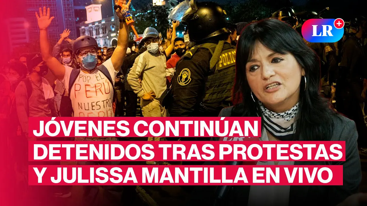Reproducir: PROTESTAS, DERECHOS HUMANOS Y CRIMINALIZACIÓN EN PERÚ | LR NOTICIAS
