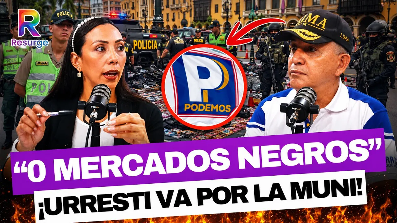 Reproducir: 💥¡VA POR LIMA! Urresti PROPONE reducir CRIMEN y terminar obras de PORKY 🚨