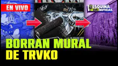Borran mural de Trvko y Dina piensa postular en 2026 | #EsquinaConNoticias