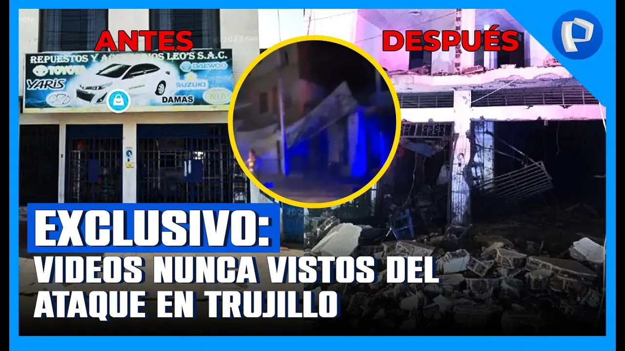 Reproducir: 🚨 ATENTADO EN TRUJILLO: MATERIAL EXCLUSIVO REVELA EL MOMENTO DEL ATENTADO I #PanamericanaDigital