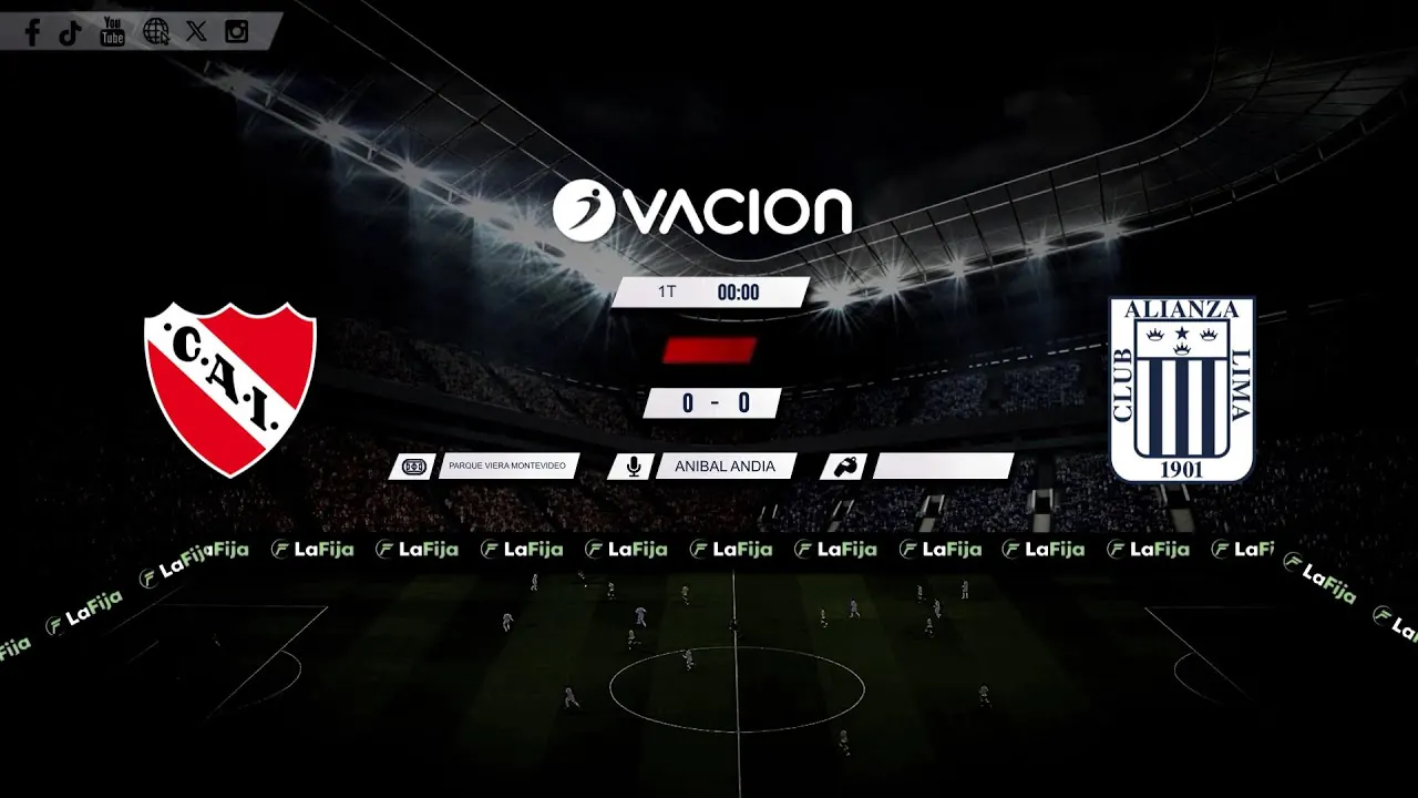 Reproducir: ALIANZA LIMA VS INDEPENDIENTE EN VIVO | AMISTOSO INTERNACIONAL 2026 EN VIVO POR RADIO OVACION