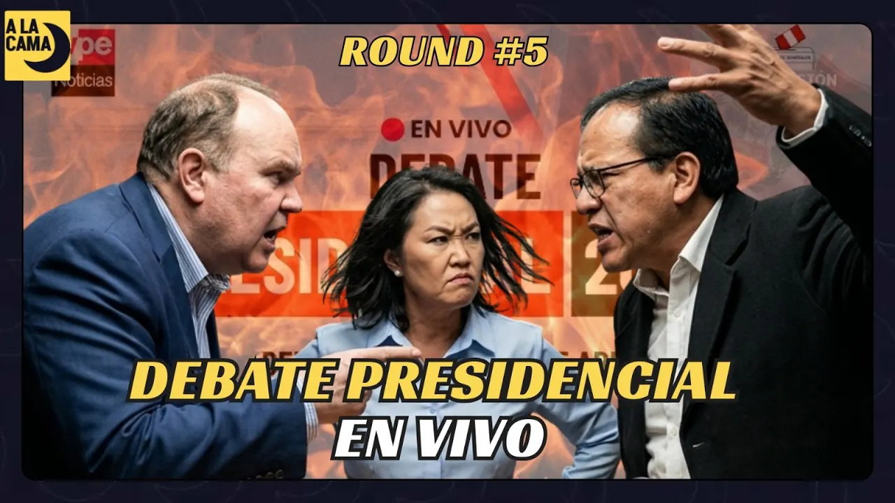 Reproducir: ¡DEBATE PRESIDENCIAL EN VIVO! DÍA 5 | #AlaCama 31 MAR