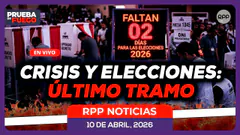 EN VIVO Elecciones en Perú en fase decisiva: valla electoral, alianzas y voto cruzado #PDFRPP