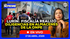 Fiscalía realizó diligencias en almacén principal de la ONPE en Lurín #LASNOTICIASRPP
