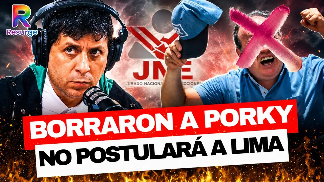 Reproducir: ⚠️ ¡URGENTE! JEE no admite candidatura de López Aliaga: ¿Se queda fuera de la batalla por Lima? 🚫
