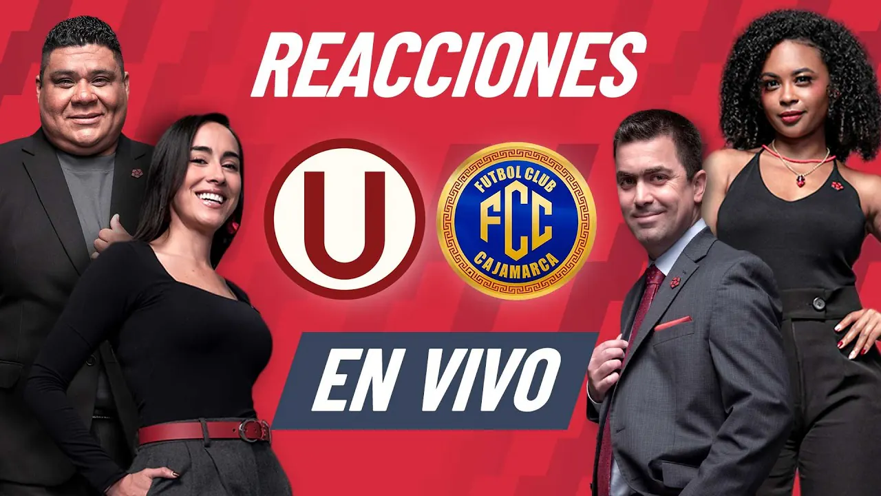 Reproducir: 🔴 Universitario vs FC Cajamarca: EN VIVO por la fecha 5 del Torneo Apertura 2026 | REACCIONES