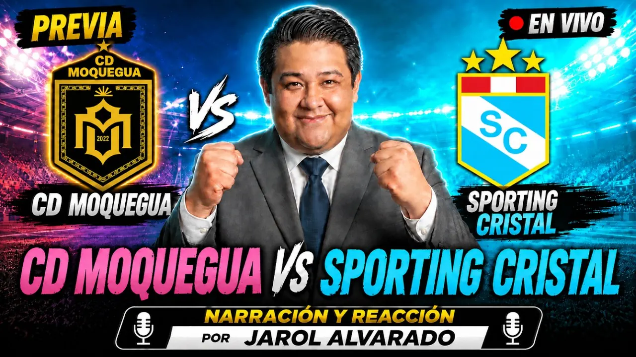 Reproducir: 🔴 CD MOQUEGUA VS SPORTING CRISTAL EN VIVO | LIGA 1 PERÚ 🇵🇪 | TORNEO CLAUSURA | FECHA 9