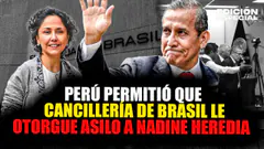 #EnVivo Nadine Heredia llega a Brasil con asilo diplomático