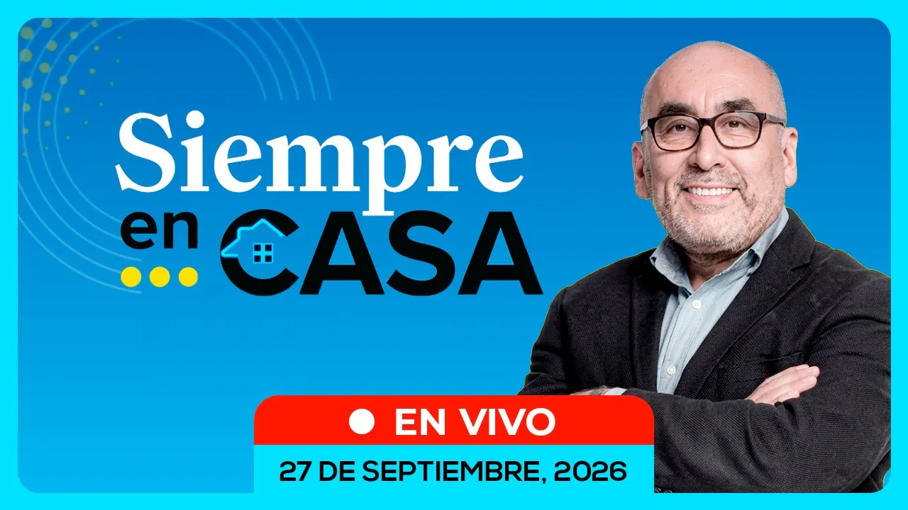 Reproducir: 📲🔴 #ENVIVO 🏚️ SIEMPRE EN CASA EN RPP (27/09/26)