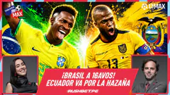 BRASIL A 16VOS Y ECUADOR VA POR LA HAZAÑA ANTE ALEMANIA | HABLEMOS DE MAX - EN VIVO