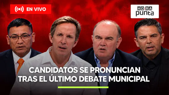 ¿QUÉ DIJERON LOS CANDIDATOS TRAS EL ÚLTIMO DEBATE MUNICIPAL? | HORA PUNTA