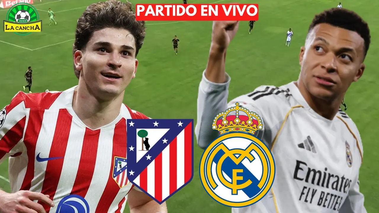 Reproducir: ATLÉTICO MADRID VS REAL MADRID EN VIVO🔴| LIGA ESPAÑOLA | FECHA 7 #envivo #derbydemadrid