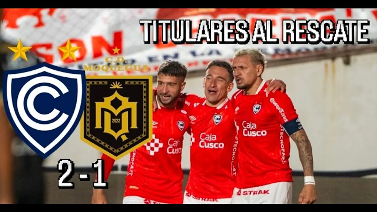 Reproducir: POST SALA: CIENCIANO 2-1 MOQUEGUA: TITULARES AL RESCATE Y A PENSAR EN CHANKAS