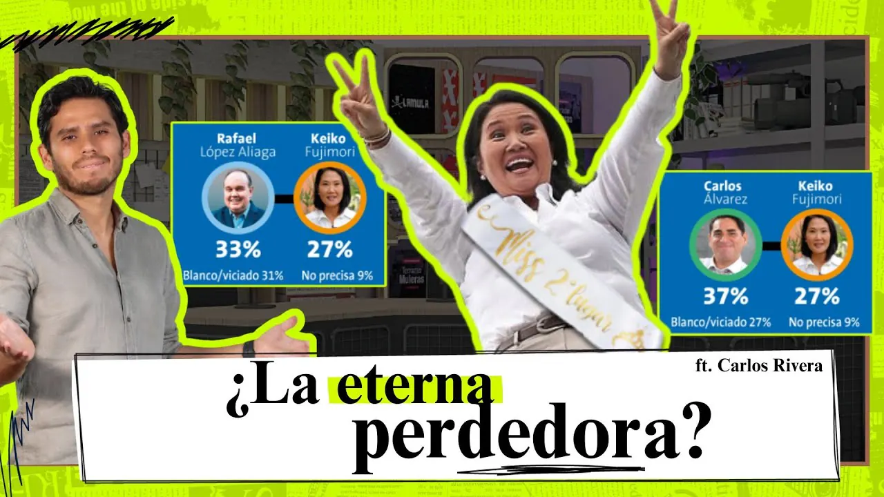 Reproducir: Keiko perdería segunda vuelta electoral, advierte IPSOS | Es lo que hay